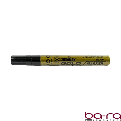Lakkmarker SNOWMAN GP-12 4,5mm arany
