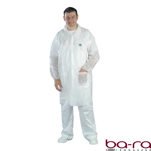 Látogató köpeny COVERGUARD PP fehér XL