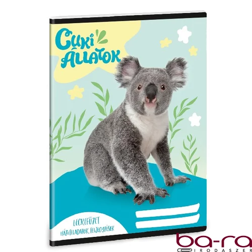 Leckefüzet ARS UNA A/5 32 lapos Cuki-Koala
