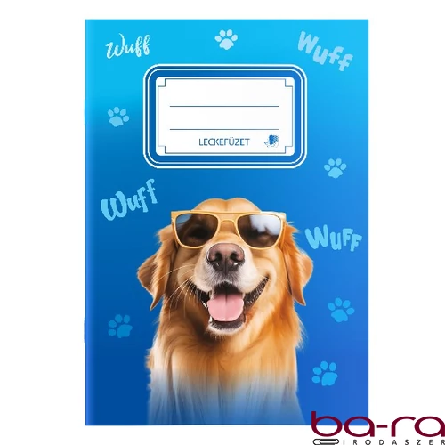 Leckefüzet ICO A/5 32 lapos Dogs