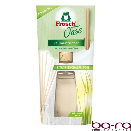 Légfrissítő FROSCH Oase citromfűvel pálcikás 90ml