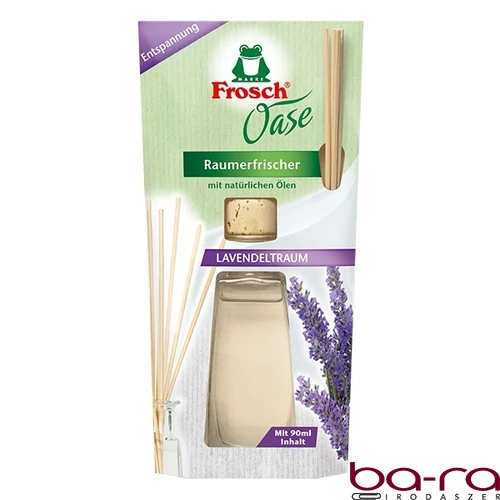 Légfrissítő FROSCH Oase levendula pálcikás 90ml