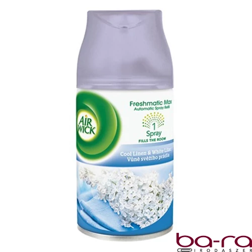 Légfrissítő utántöltő AIR WICK Freshmatic Friss ruha és Fehér orgona 250 ml