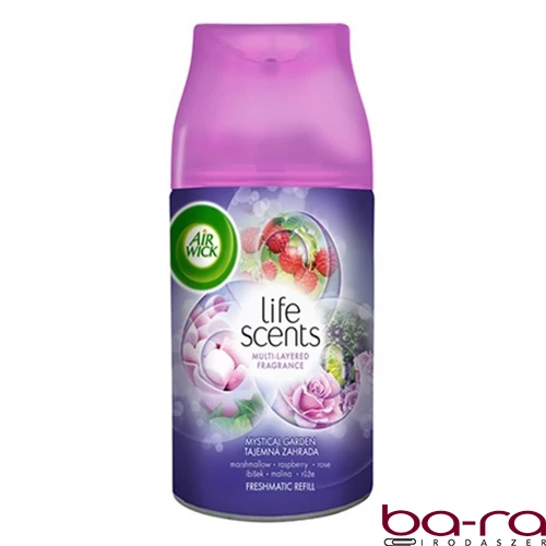 Légfrissítő utántöltő AIR WICK Freshmatic Life Scents Titokzatos kert 250 ml
