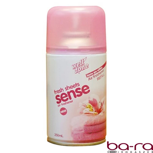 Légfrissítő utántöltő WELL DONE Fresh sheets 250 ml