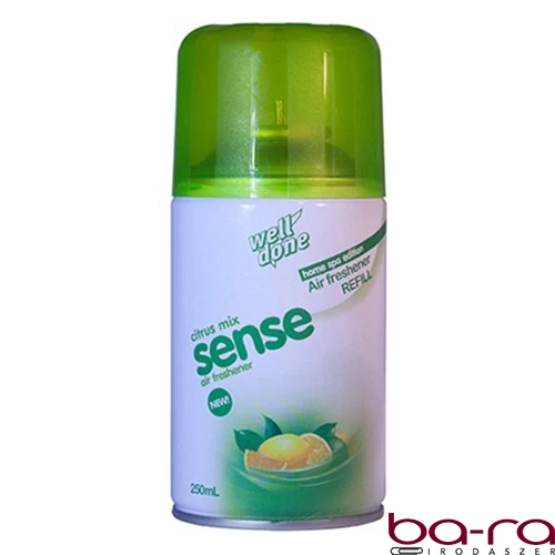 Légfrissítő utántöltő WELL DONE Premium Citrus mix 250 ml