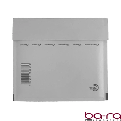 Légpárnás tasak CD szilikonos fehér 165x180mm