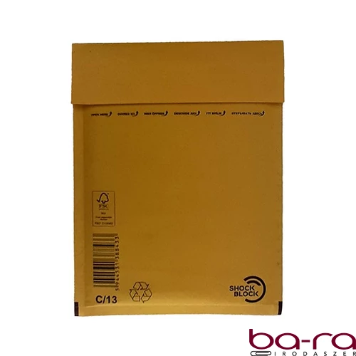 Légpárnás tasak No13/W3 szilikonos barna 150x215mm