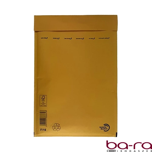 Légpárnás tasak No16/W6 szilikonos barna 220x340mm