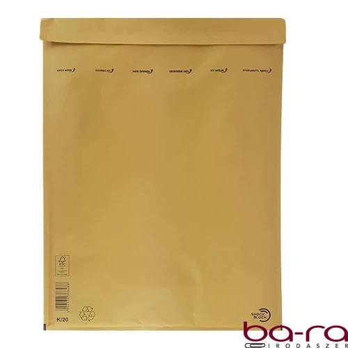 Légpárnás tasak No20/W10 szilikonos barna 350x470mm