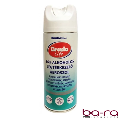 Légtérkezelő BRADOLIFE 96% alkoholos spray 200ml
