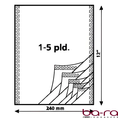 Leporelló STARPRINT 240/3 példány VR3-24 600 garnitúra/doboz