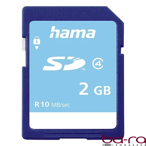 Memóriakártya HAMA SD 2GB