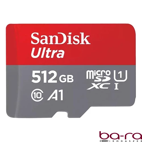 Memóriakártya SANDISK microSDXC Ultra android 512 GB