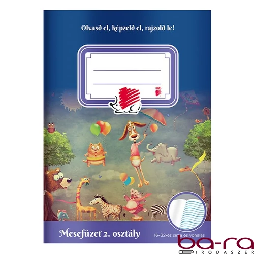Mesefüzet ICO Süni A/5 16-32 II. osztály