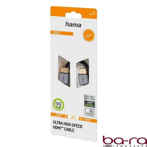 Monitor kábel HAMA Premium Ultra High Speed 8K HDR eARC 1,5m