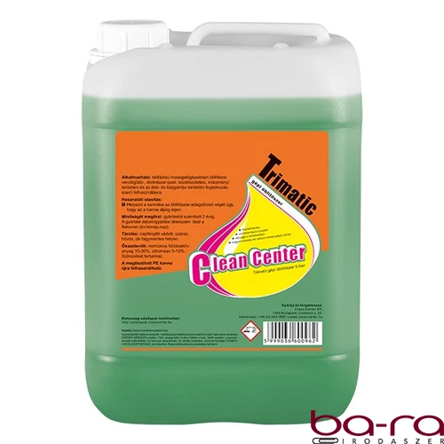 Mosogatógép öblítőszer CLEAN CENTER Trimatic 5L