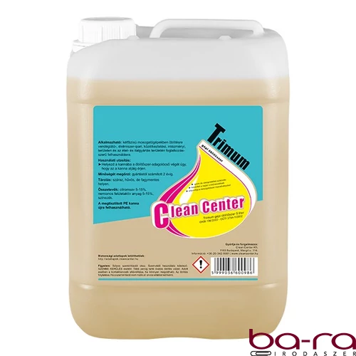 Mosogatógép öblítőszer CLEAN CENTER Trimum 5L