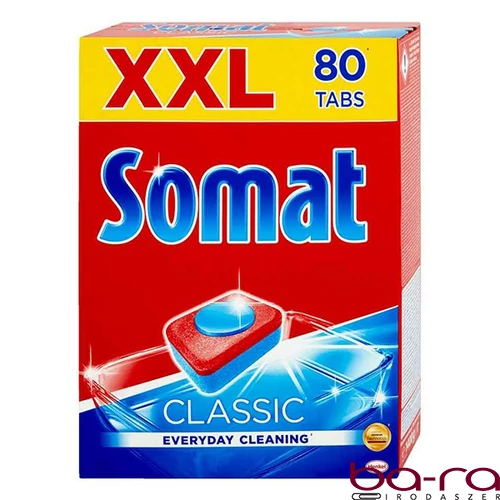 Mosogatógép tabletta SOMAT Classic 80 darab/doboz