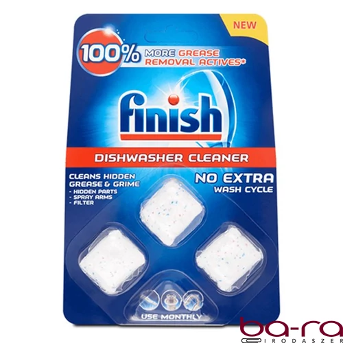 Mosogatógép tisztító tabletta FINISH 3 db