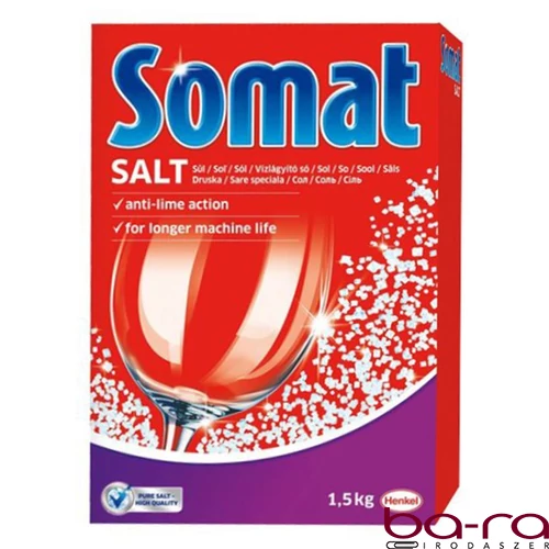Mosogatógép vízlágyító SOMAT regeneráló só 1,5 kg