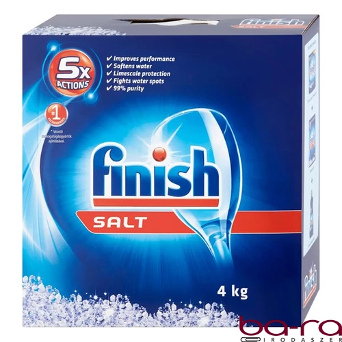Mosogatógép vízlágyító só FINISH 4 kg