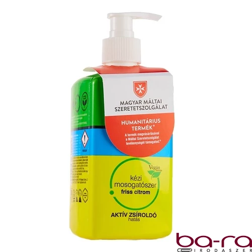 Mosogatószer CLEANME.LIFE friss citrom pumpás 500 ml