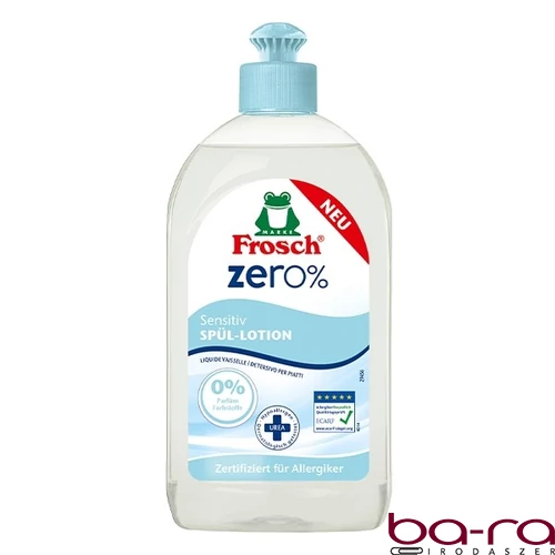 Mosogatószer FROSCH Zero % 500 ml