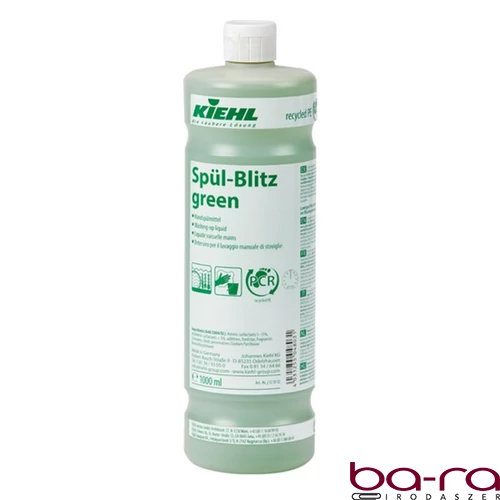 Mosogatószer KIEHL Spül-Blitz green fényesre száradó 1L