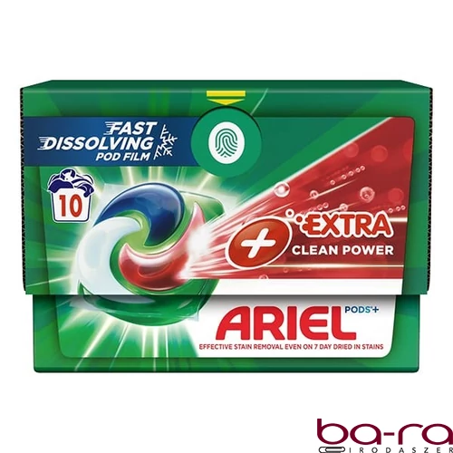 Mosókapszula ARIEL Extra Clean 10 db
