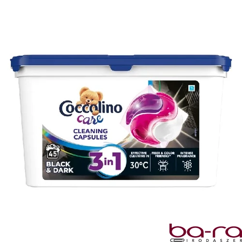 Mosókapszula COCCOLINO Care Black 45 db