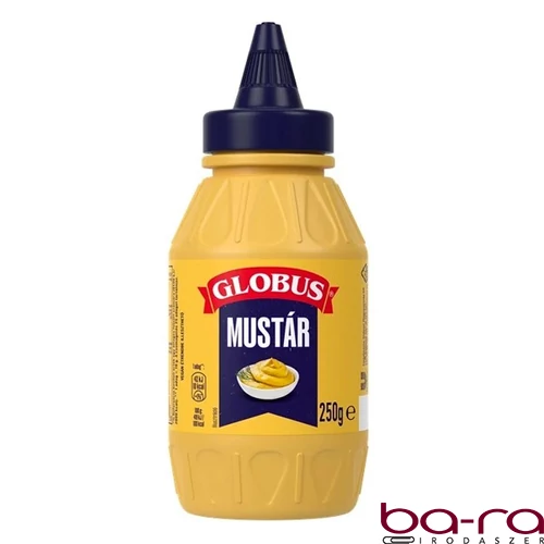 Mustár GLOBUS flakonos 250 g