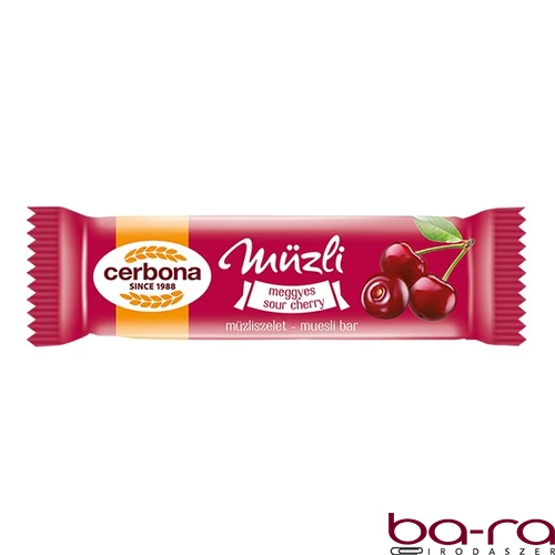 Müzliszelet CERBONA meggyes 20 g