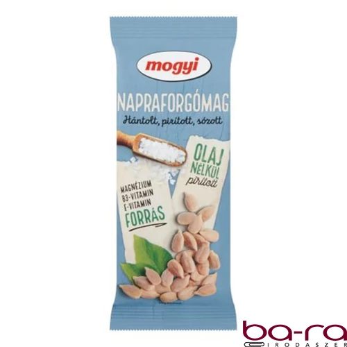 Napraforgómag MOGYI olaj nélkül pirított hántolt sós 70 g