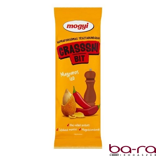 Napraforgómag tésztabundában MOGYI Crasssh! Bit magyaros 70 g