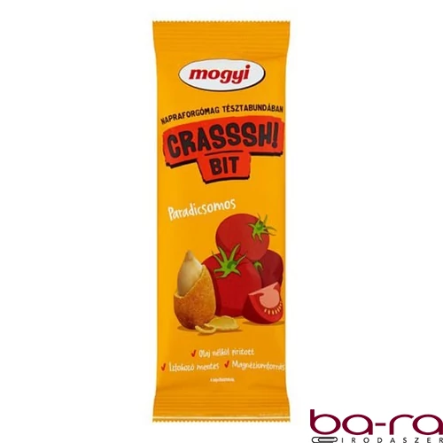 Napraforgómag tésztabundában MOGYI Crasssh! Bit paradicsomos 70 g