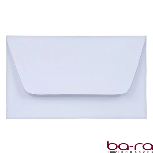 Névjegyboríték KASKAD enyvezett 70x105mm 07 fehér 100 darabos