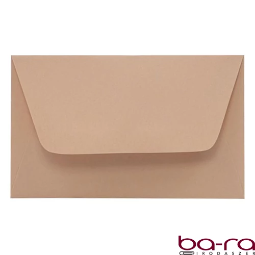 Névjegyboríték színes KASKAD enyvezett 70x105mm 16 mokka 50 darabos