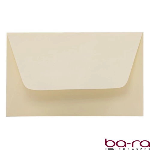Névjegyboríték színes KASKAD enyvezett 70x105mm 53 világos sárga 50 darabos