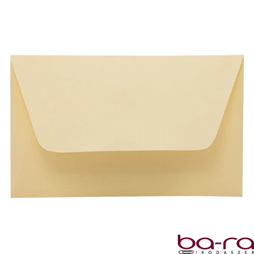 Névjegyboríték színes KASKAD enyvezett 70x105mm 54 chamois 50 darabos