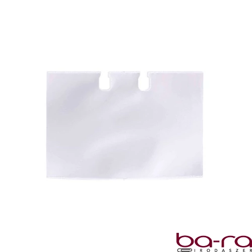Névjegykártyatartó betét szett DURABLE Visifix áttetsző 40 darabos