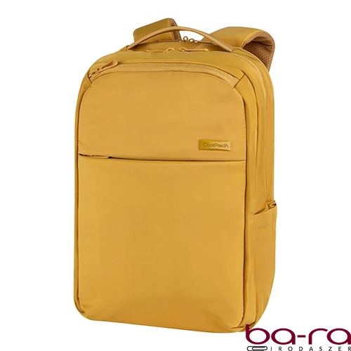 Notebook táska BOLT 15,6" hátizsák forma mustár sárga