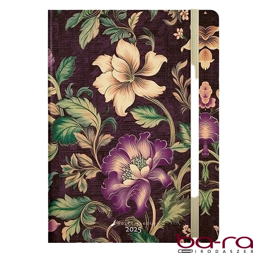 Notesz ponthálós DOLCE BLOCCO Secret Journal A/5 176 oladalas Purple Royal keménytáblás gumis