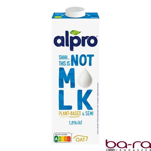 Növényi ital ALPRO NOT MILK zabital 1,8% 1L