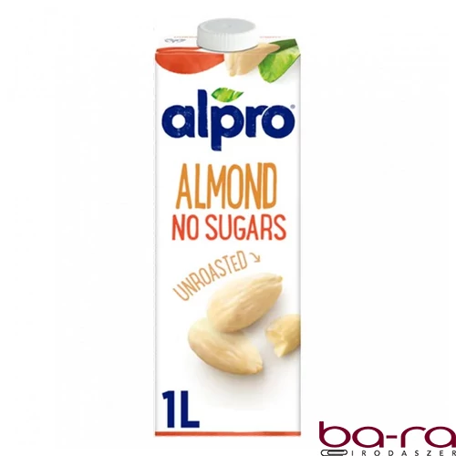 Növényi ital ALPRO mandula pörköletlen cukormentes 1L