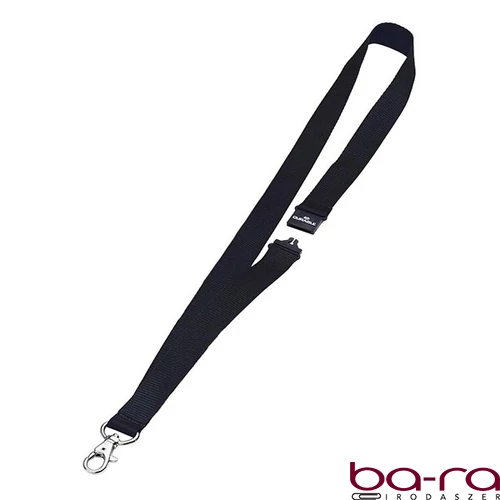 Nyakpánt DURABLE biztonsági zárral 20 mm fekete