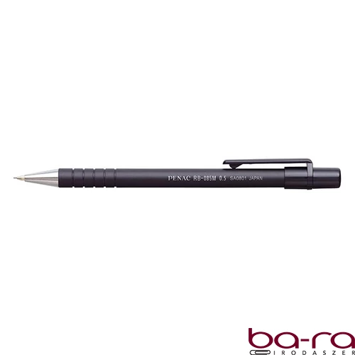 Nyomósirón PENAC RB-085M 0,5mm fekete