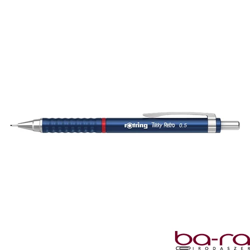 Nyomósirón ROTRING TIKKY Retro 0,5 mm kék