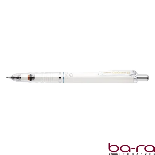 Nyomósirón ZEBRA DelGuard 0,5 mm fehér