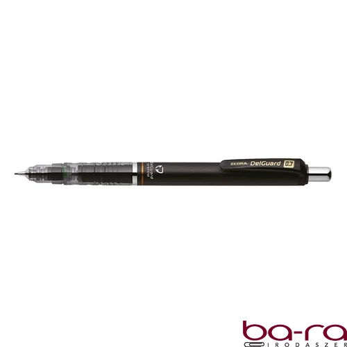 Nyomósirón ZEBRA DelGuard 0,7 mm fekete